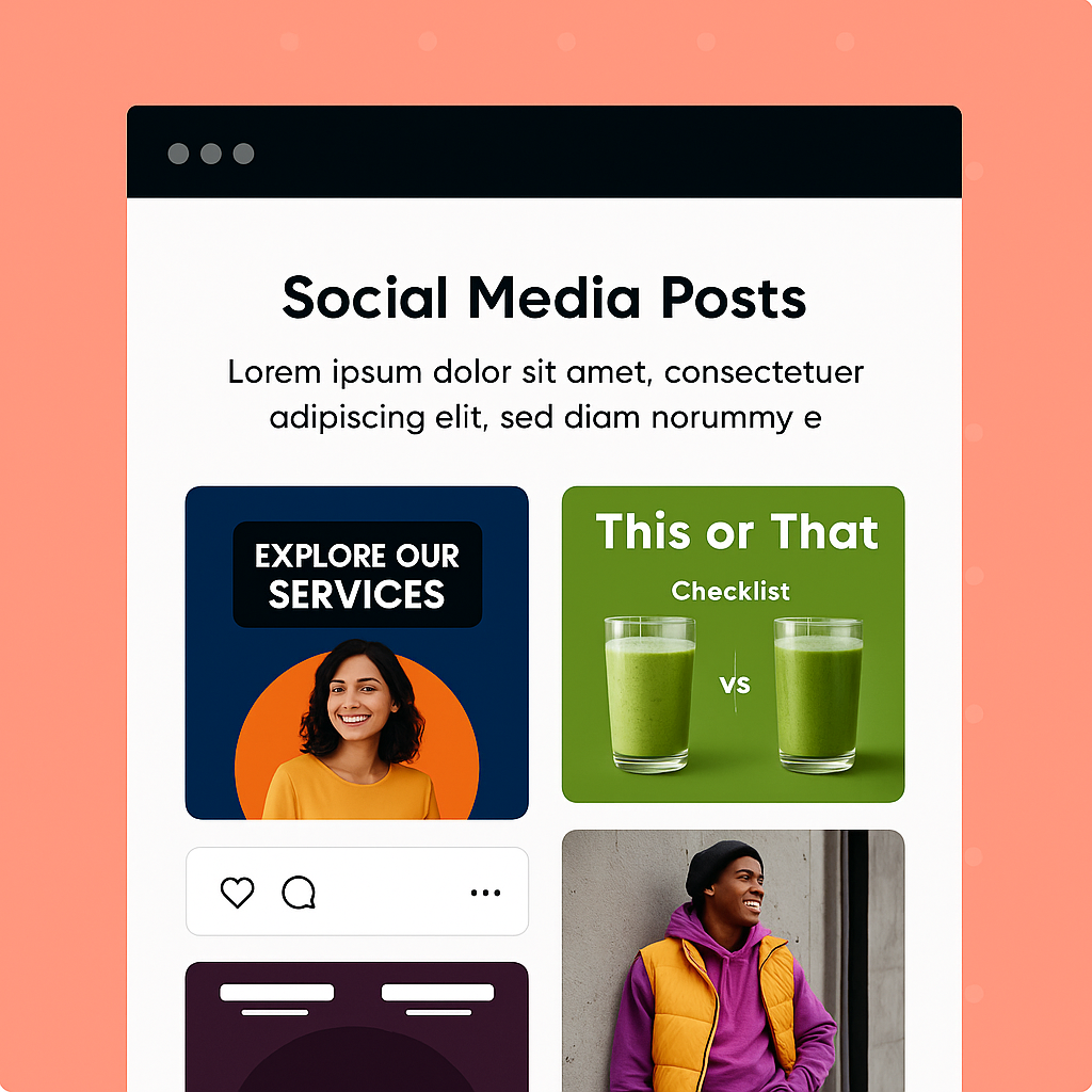 Receive on-brand content