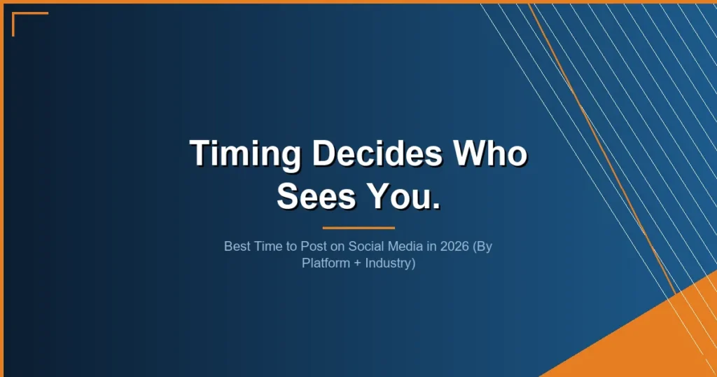 best time to post on social media - Best Time to Post on Social Media in 2026 (By Platform + Industry)