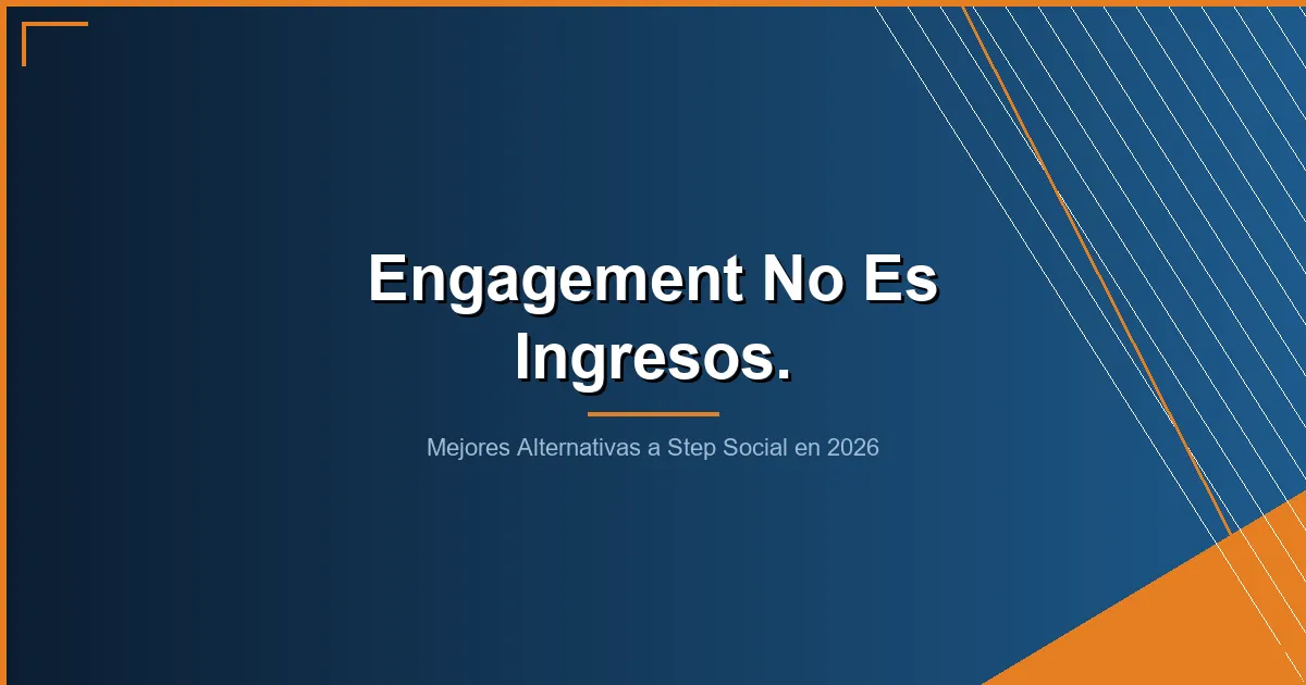 step social alternativas - Mejores Alternativas a Step Social en 2026: 5 Servicios a Considerar